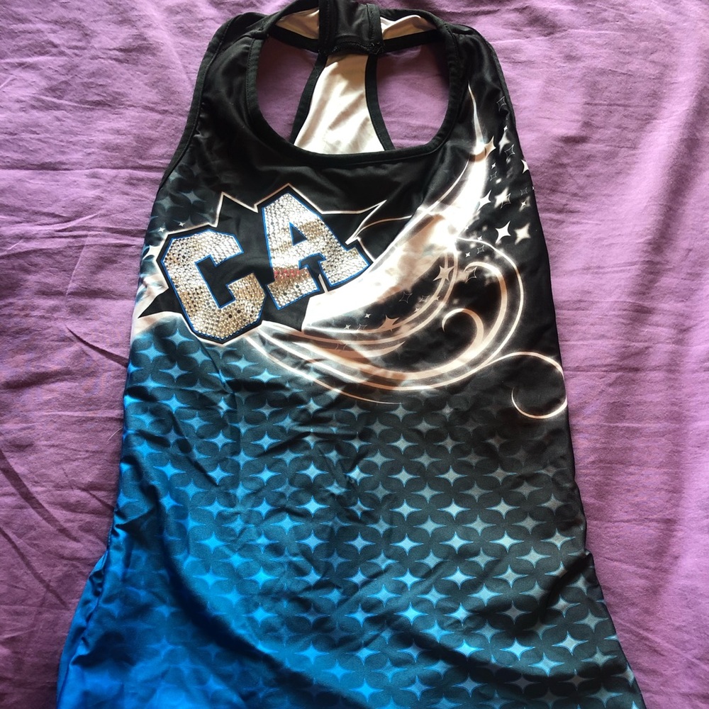 California All Stars practice uniform top